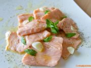 Salmone marinato