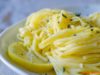 tagliolini al limone