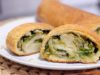 rotolo di pizza con scarola