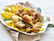 Pollo alla birra al forno